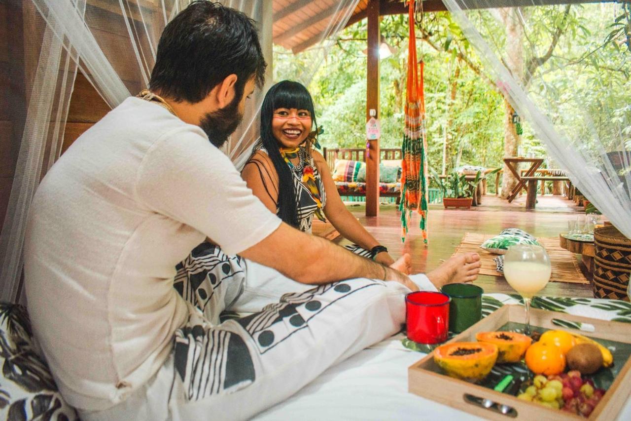 Casa Da Arvore, Sonho Na Amazonia, 2Min A Pe Da Praia Alter do Chão Exterior foto