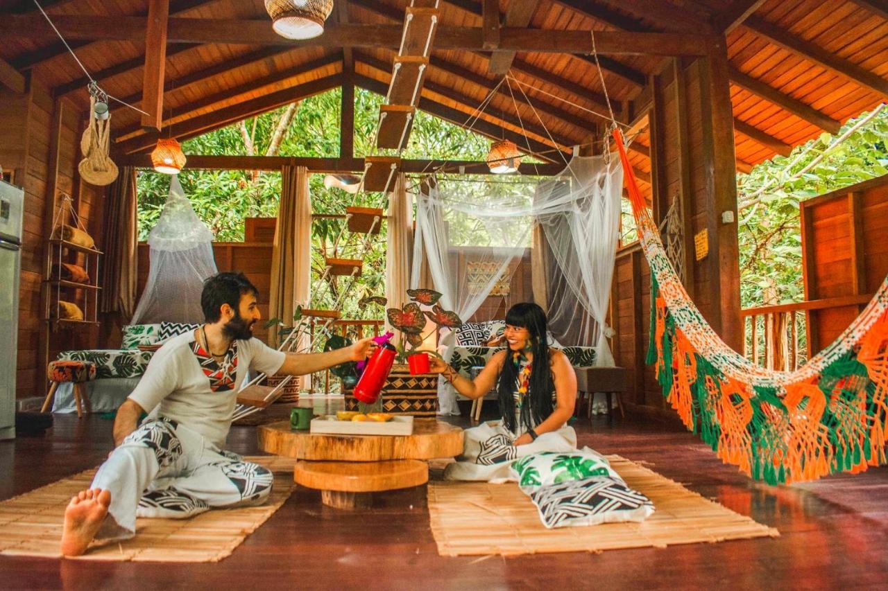 Casa Da Arvore, Sonho Na Amazonia, 2Min A Pe Da Praia Alter do Chão Exterior foto