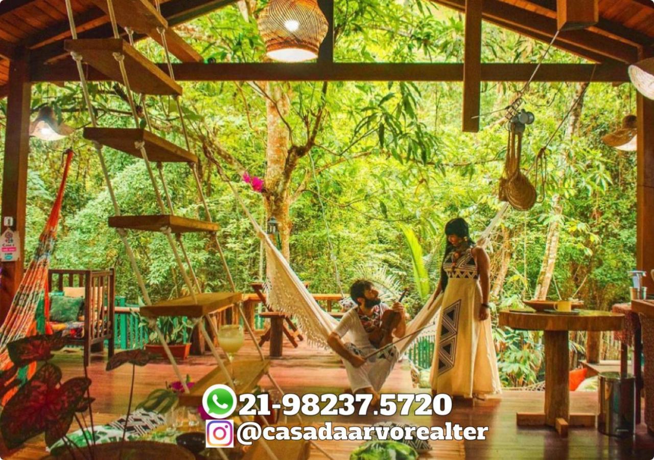 Casa Da Arvore, Sonho Na Amazonia, 2Min A Pe Da Praia Alter do Chão Exterior foto