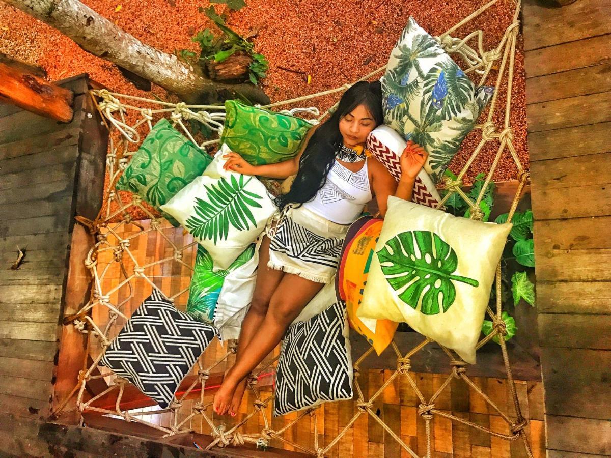 Casa Da Arvore, Sonho Na Amazonia, 2Min A Pe Da Praia Alter do Chão Exterior foto