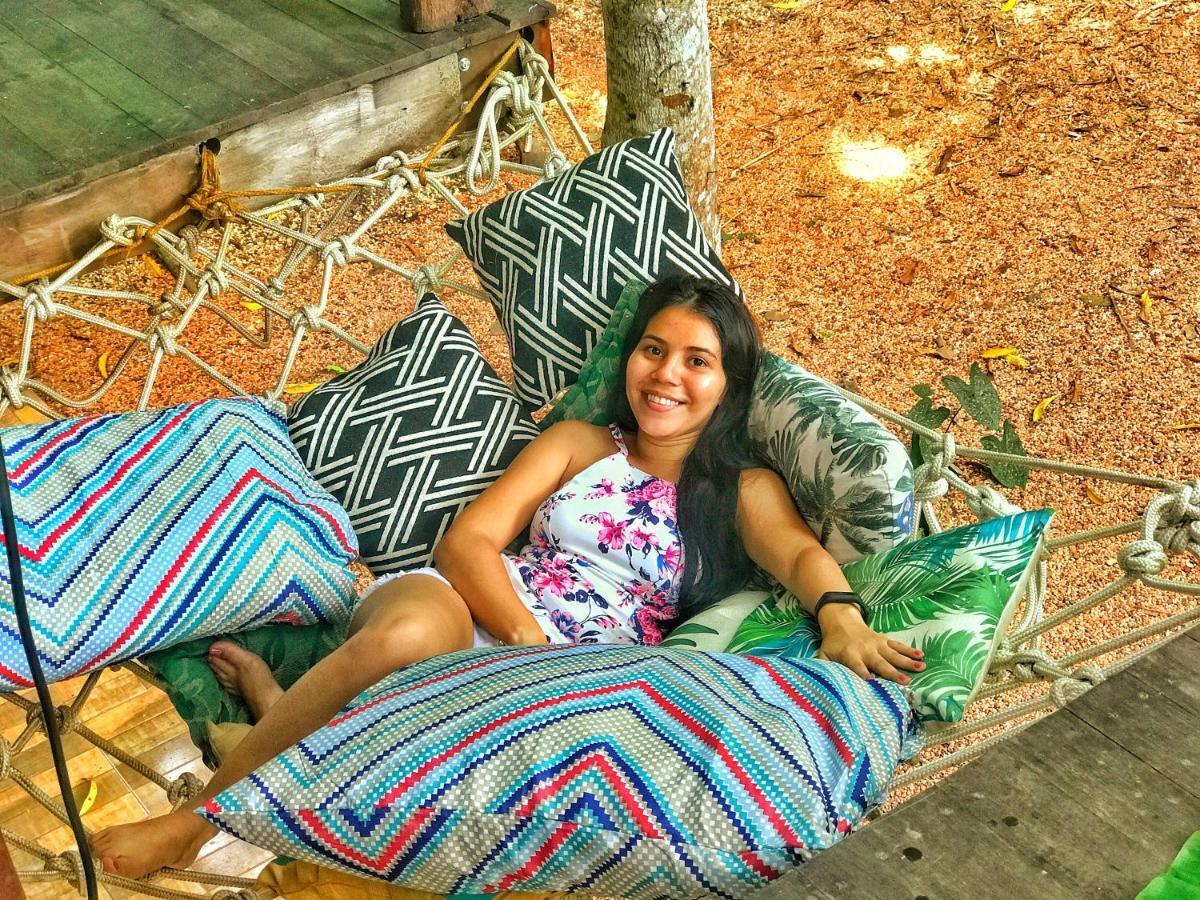 Casa Da Arvore, Sonho Na Amazonia, 2Min A Pe Da Praia Alter do Chão Exterior foto